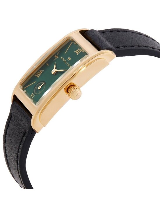NWT Hamilton American Classic Ardmore Quartz Green Dial Watch
